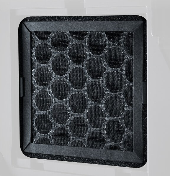 Вбудований очищувач повітря, що фільтрує ЛОС з середовища друку.